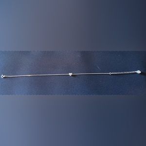 Sterling Silver 8.5 inch ankle bracelet